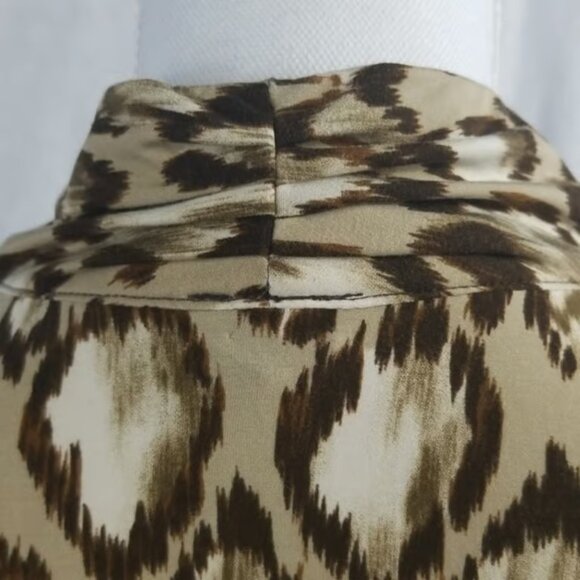 Rafaella Animal Pring Blouse - Picture 3 of 5